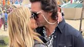 Louise Redknapp packs on the PDA with boyfriend Drew at Glastonbury