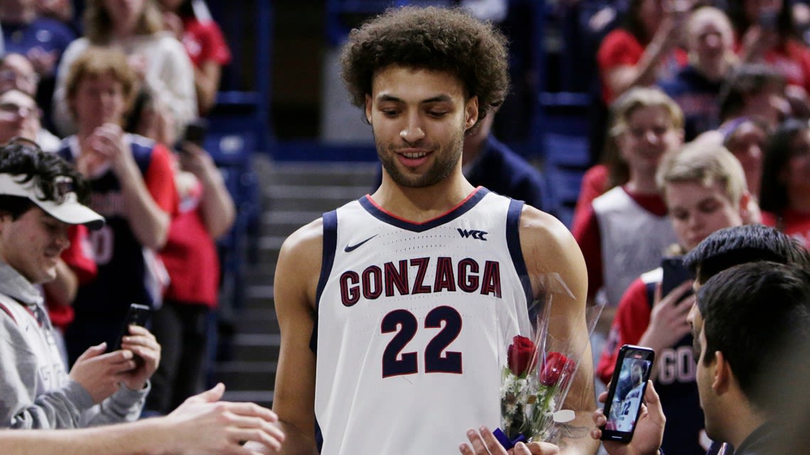 Gonzaga and Gonzaga Prep alum Anton Watson selected by the Boston Celtics with the 54th pick in the 2024 NBA Draft