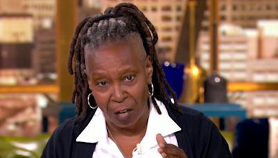 Whoopi Goldberg immediately apologizes for saying a "rude" remark live on 'The View': "I do take it cack"