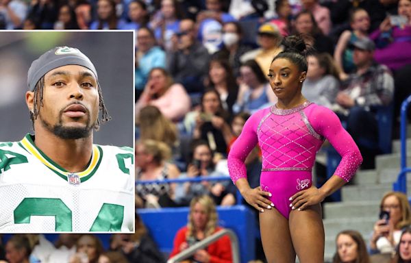 Simone Biles slams fans for disrespecting NFL husband Jonathan Owens: ‘Respectfully, f--- off’