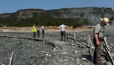 La impactante explosión hidrotermal en Yellowstone: cierran temporalmente sectores del parque nacional - La Tercera