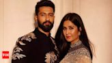 Katrina Kaif drops a royal photo with husband Vicky Kaushal as they twin in black and beige - See inside | - Times of India