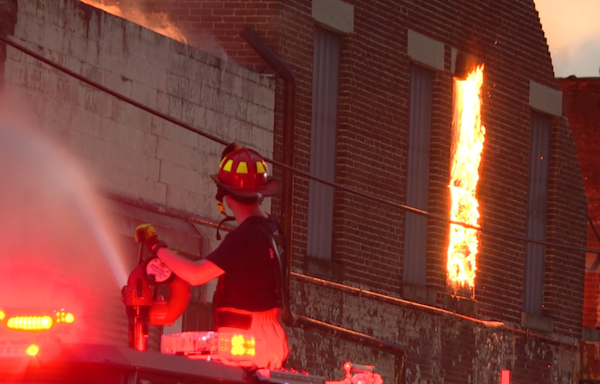 Firefighters battle blaze at York warehouse