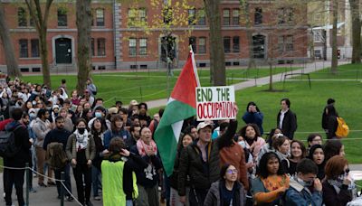 Pro-Palestine Protesters Rally in Support of Arrested Columbia Demonstrators | News | The Harvard Crimson