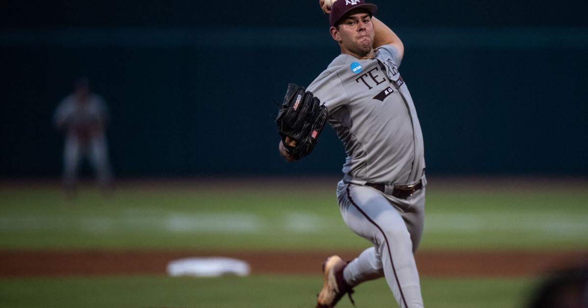 Prager gets the nod in Texas A&M baseball's CWS matchup with Kentucky