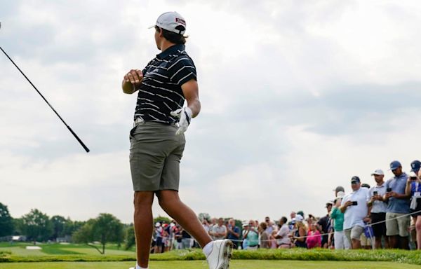 How Charlie Woods Fared in Second Round of His First U.S. Junior Amateur Tournament