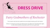 Fairy Godmothers of Rochester will hold two prom dress drives in June