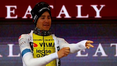 El ciclista belga Cian Uijtdebroeks (Visma) abandona el Giro de Italia