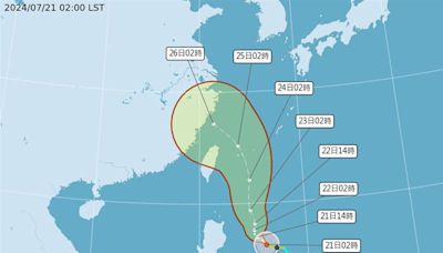 不排除發海陸警！凱米暴風圈侵襲率「基隆達51%」 颱風假關鍵曝光