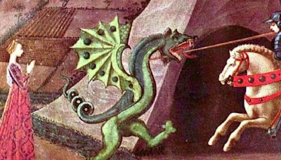 La leyenda de San Jorge y el dragón