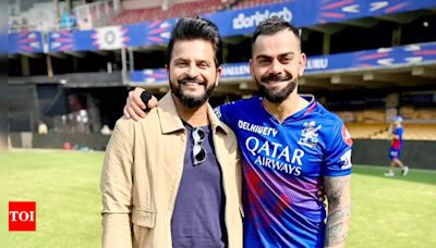 'Good to see you, brother!': Suresh Raina wishes Virat Kohli best ahead of do-or-die RCB-CSK clash | Cricket News - Times of India