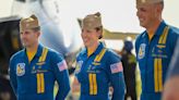 KC Air Show: On a path to be a doctor she became first female Blue Angels pilot instead