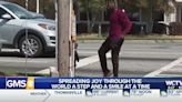 Valdosta man uses street dancing to spread smiles, suicide awareness