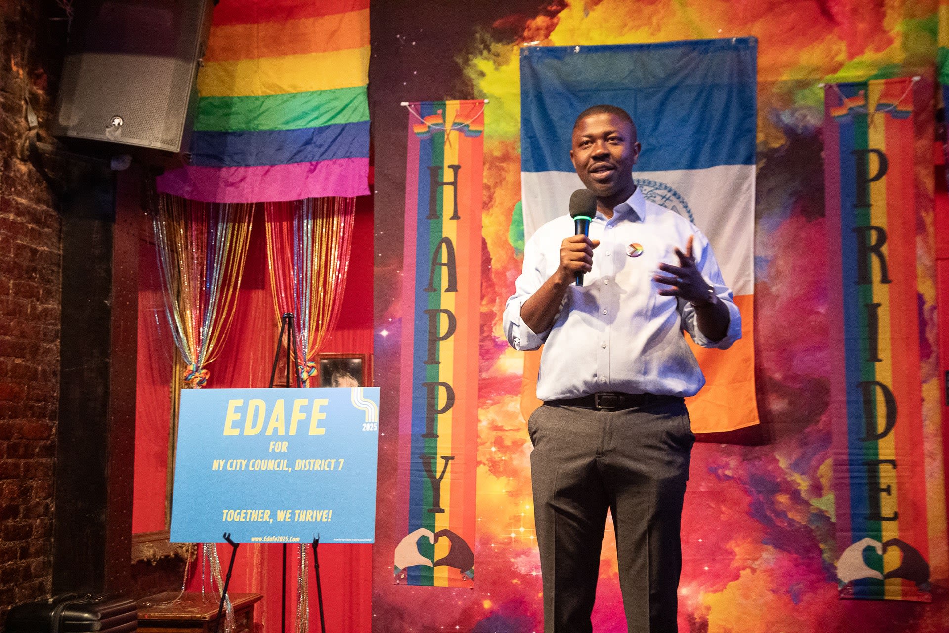 Edafe Okporo, a Gay Nigerian Refugee, Could Be the First Former Asylum Seeker Elected to the NYC Council