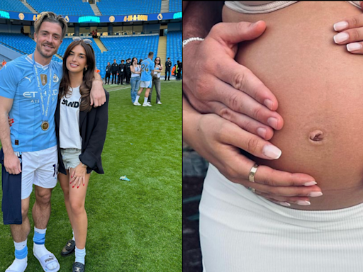 Jack Grealish and girlfriend Sasha Attwood announce they are expecting their first child in heartwarming post