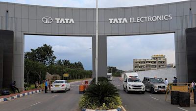 Tata iPhone component plant disrupted by fire, 10 given medical aid - ETHRWorld