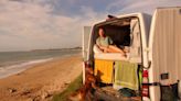 VIDEO: Couple who quit their jobs to become nomads travelling around Europe in a £7,000 van say it’s the best decision they have ever made