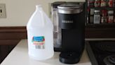 How to descale a Keurig with vinegar