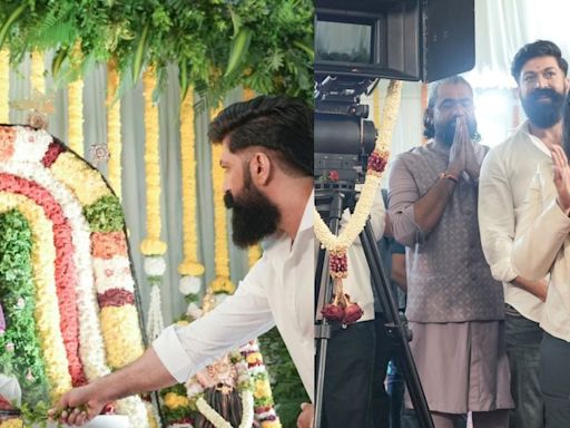 Toxic the Movie: Yash Offers Prayers, Geetu Mohandas Takes First Shot at Film's Muhurat | Photos - News18