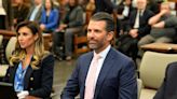 Donald Trump Jr asks courtroom sketch artist to 'make me look sexy' in $250m civil fraud trial