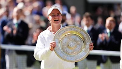 Wimbledon 2024: Barbora Krejcikova beats Jasmine Paolini in tense women's final