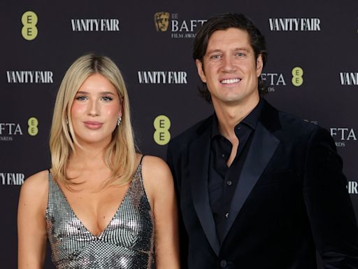 Tess Daly's teen daughter Phoebe, 19, is her double in glittering dress alongside dad Vernon Kay