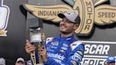 Kyle Larson races to his 1st Brickyard 400 victory