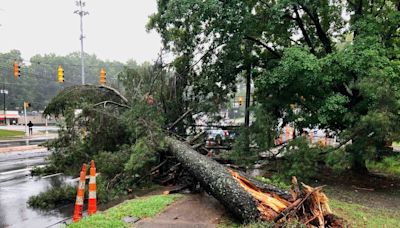 Tropical Storm Debby: Charlotte risks flash flooding as deluge causes power outages