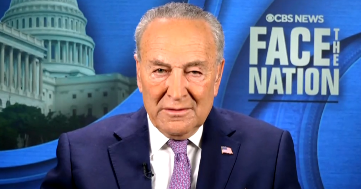 Transcript: Senate Majority Leader Chuck Schumer on "Face the Nation," July 28, 2024