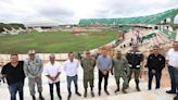 Así avanza la renovación del Estadio de Béisbol Kukulcán Álamo, bajo la ejecución de la Sedena