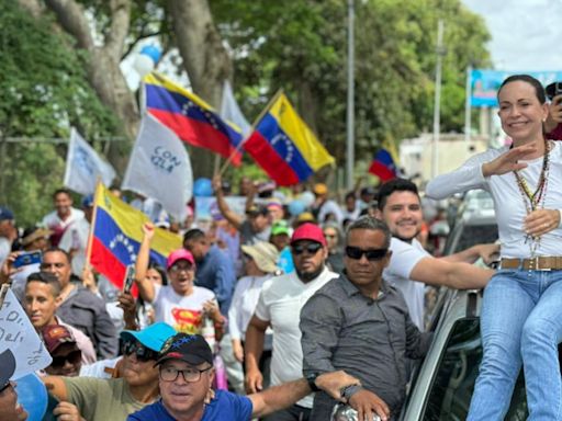 Caravana de María Corina Machado llegó a Delta Amacuro este #7Jun