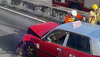 東區走廊3車相撞釀2傷 往中環方向交通受阻