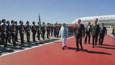 WATCH Video: PM Modi Arrives In Moscow For Key Talks With Russian President Putin