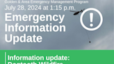 Emergency Information Update: July 28, 2024 at 1:15 p.m.⁣ - The Golden Star