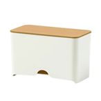 LuvHome日系木色質感家用口罩收納盒