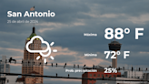 Clima de hoy en San Antonio para este jueves 25 de abril - La Opinión