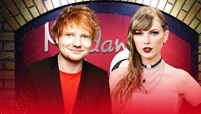 Taylor Swift, Ed Sheeran Get Terrifying Wax Figures And Swifties Are Upset