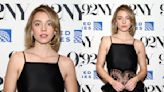 Sydney Sweeney Embraces Lace in Shushu/Tong Little Black Dress With Sheer Details While Promoting ‘Immaculate’