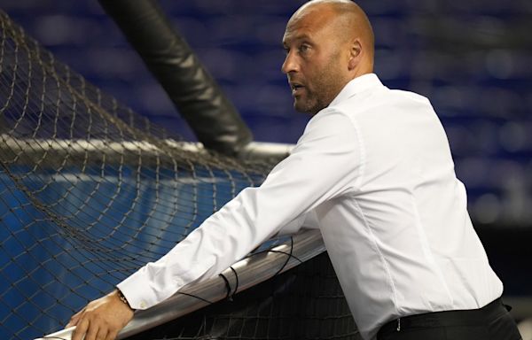 Marlins tenure for Yankees great Derek Jeter hits new low after new team president fires many of his major hires