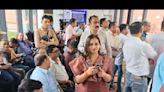 Journalists ‘caged’ in Temple of Democracy: Silent protest at Parliament