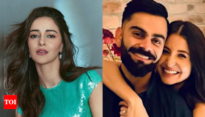 Ananya Panday REACTS to Virat Kohli and Anushka Sharma’s love story | Hindi Movie News - Times of India