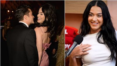 Katy Perry confesó sin pelos en la lengua que le da una recompensa sexual a Orlando Bloom cuando él lava los platos