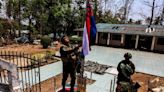 Rebels raise flag at seized Myanmar base, commander confident of retaining control