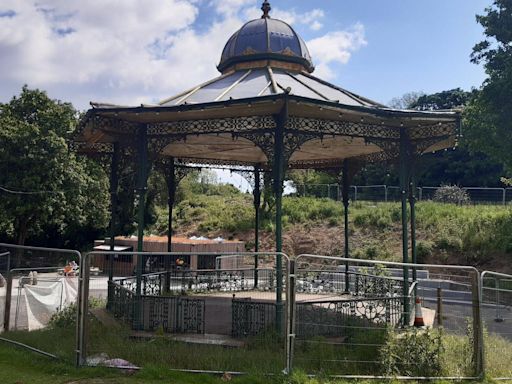 Bandstand set for repairs after plans approved