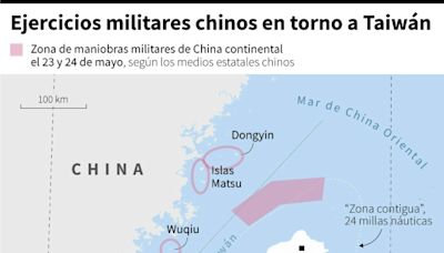 China termina las maniobras militares alrededor de Taiwán