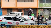 Policía es capturado por cobrar coima de S/5 mil para liberar a conductor hallado con droga en Huancayo