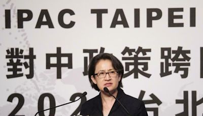 蕭美琴出席IPAC國際記者會 盼台灣與全球強化民主韌性