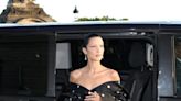 Bella Hadid Does French Girl Style in Sultry Polka-Dot Separates