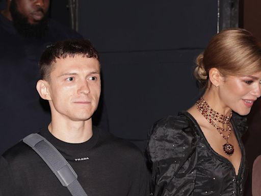 Tom Holland and Zendaya Display Rare PDA After She Attends His 'Romeo & Juliet' Play in London