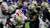 Which team has an edge in the all-time Saints-Giants series history?